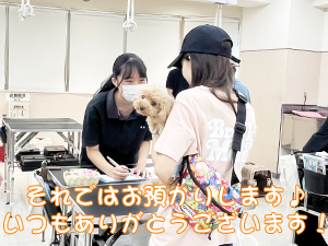 お客様にご協力いただいて勉強！①